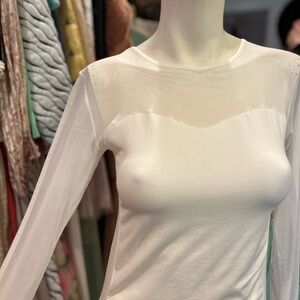 Sweetheart Netted Blouse